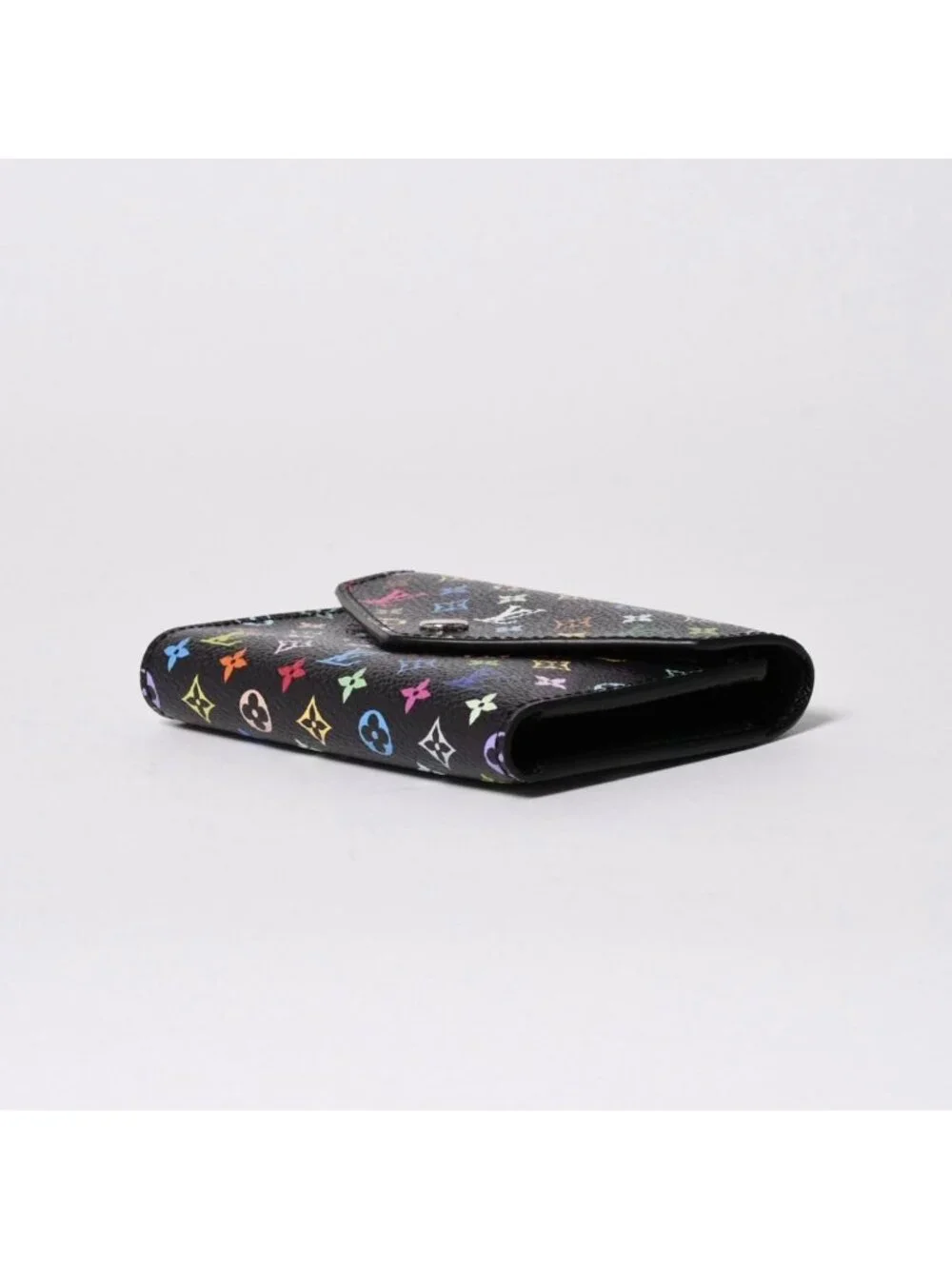 Louis Vuitton Takashi Murakami Monogram Multicolor Portefeuille Trifold Wallet